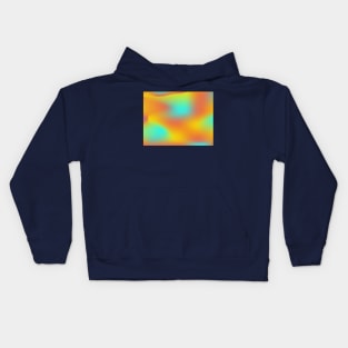 yellow, red and blue background abstract Kids Hoodie